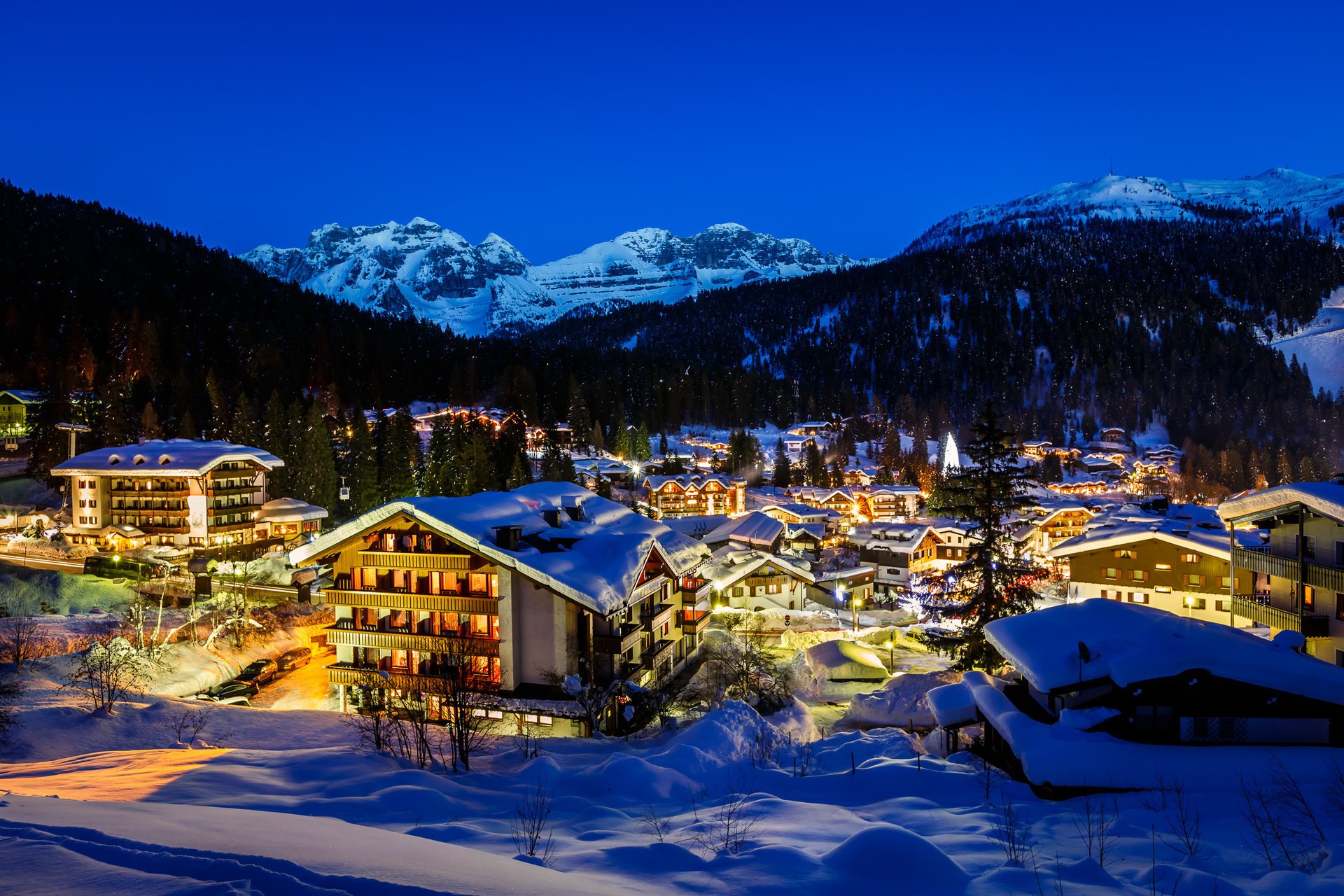 madonna di campiglio madonna di campiglio italia włochy alpi italy