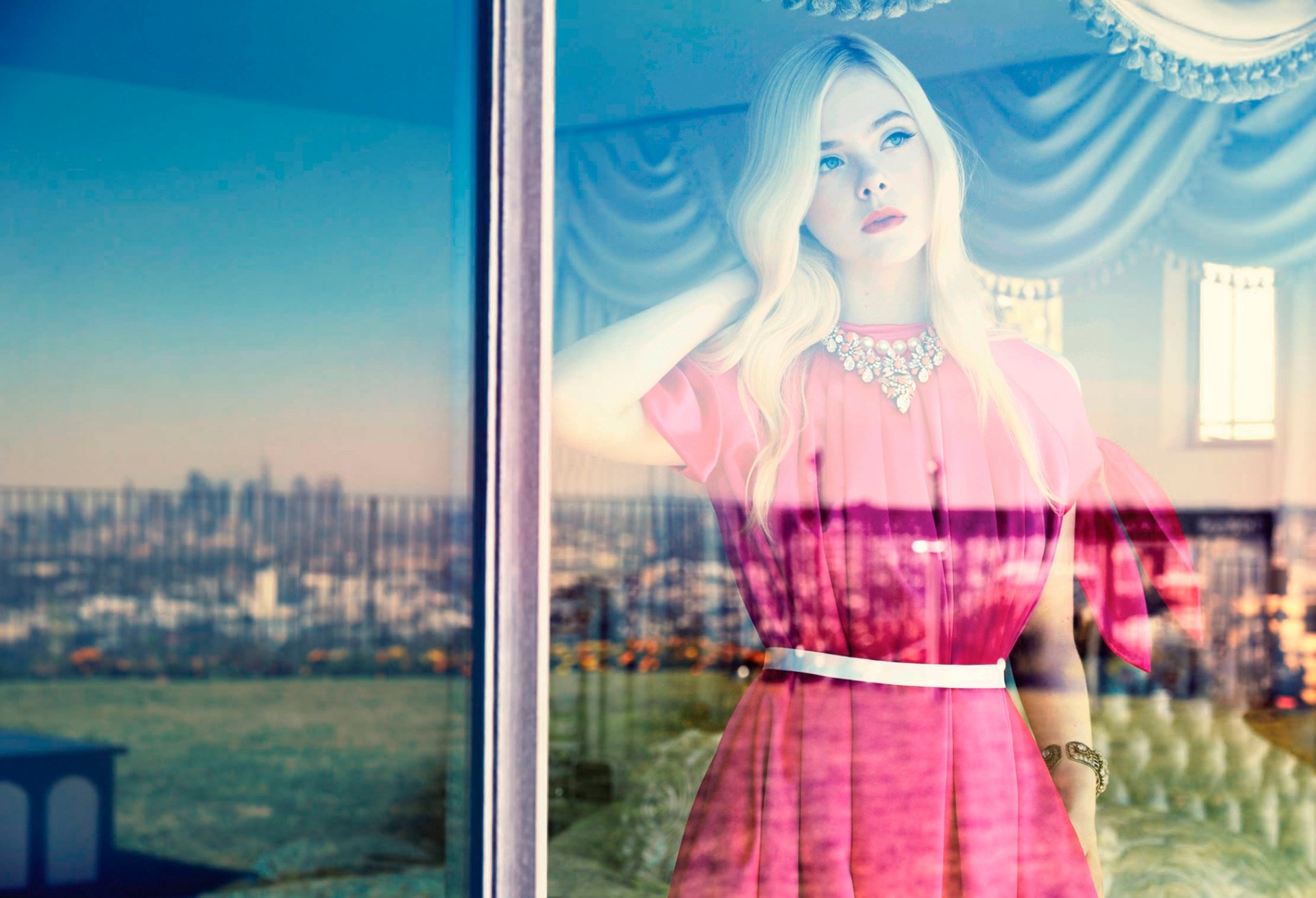 elle fanning fashion in march 2014