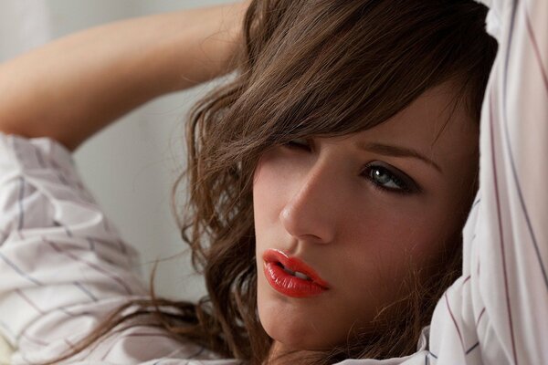 Malena Morgan modello con look sexy