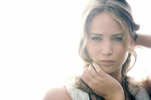 Jennifer lawrence schmachtender blick