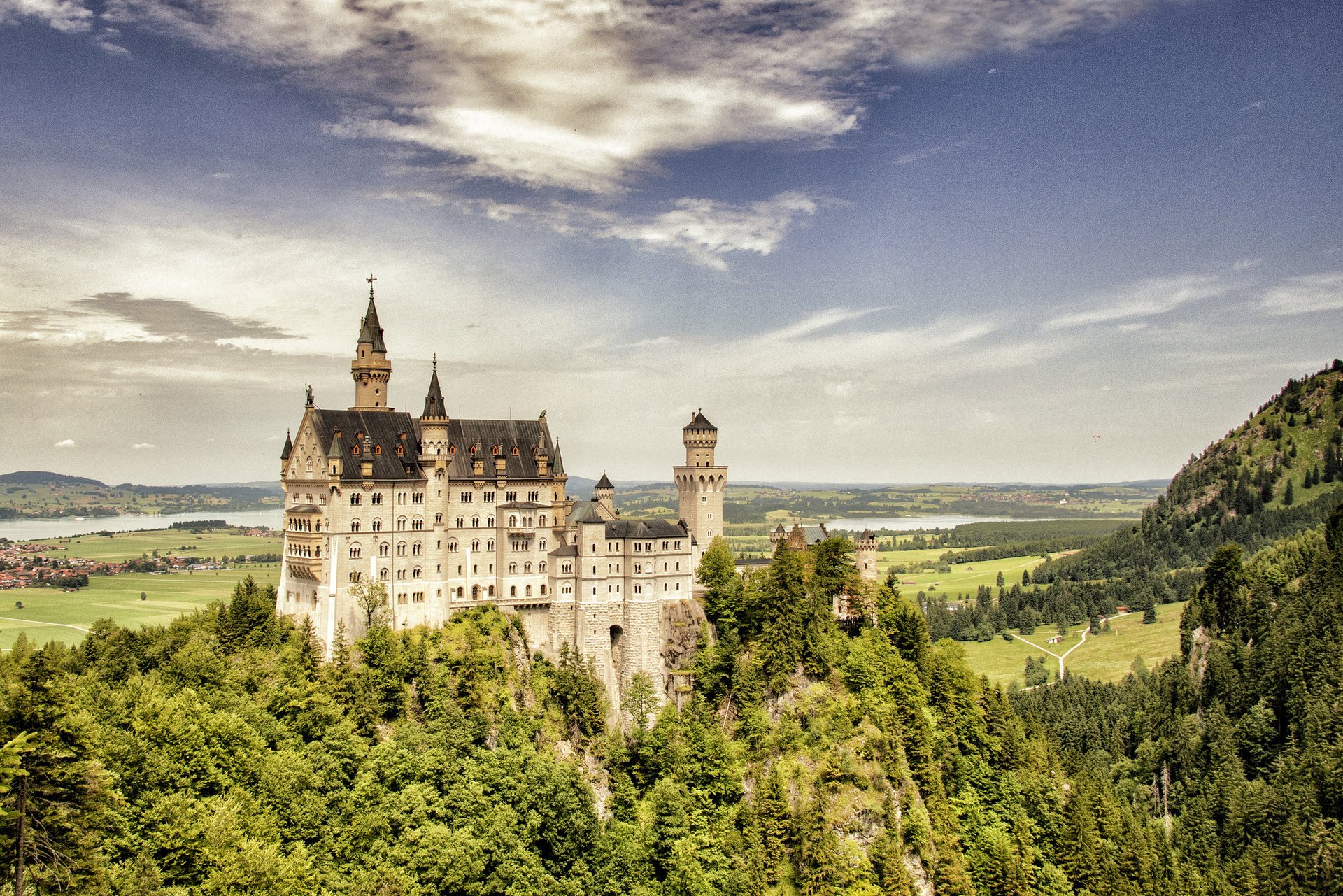 stadt südwestlich deutschland bayern schloss