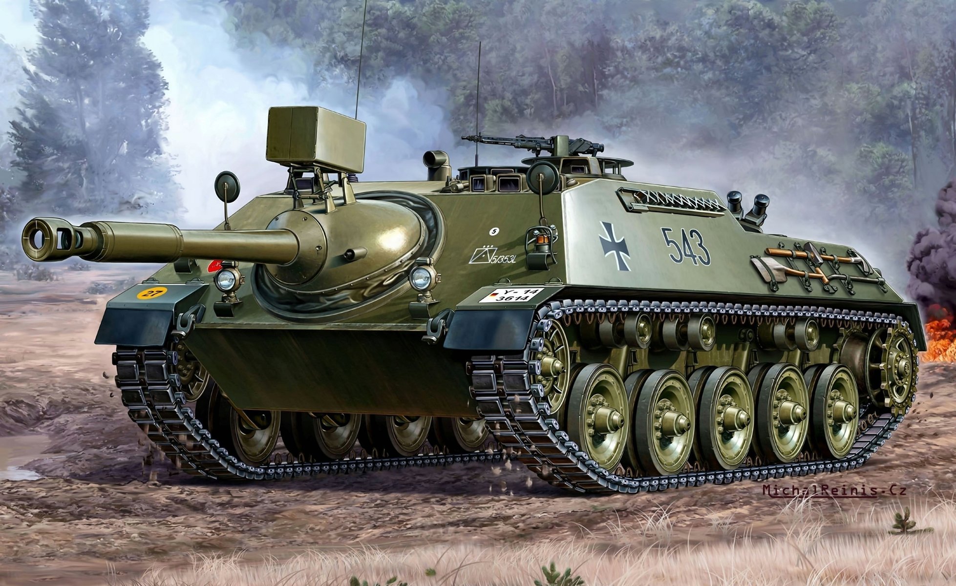 figure anti-tank german self-propelled