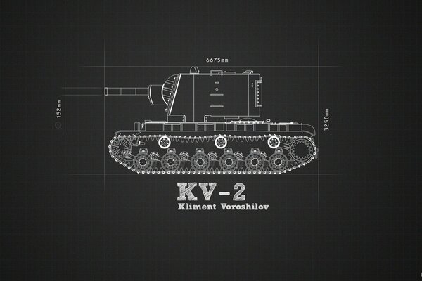 Soviet KV-2 Voroshilov tank