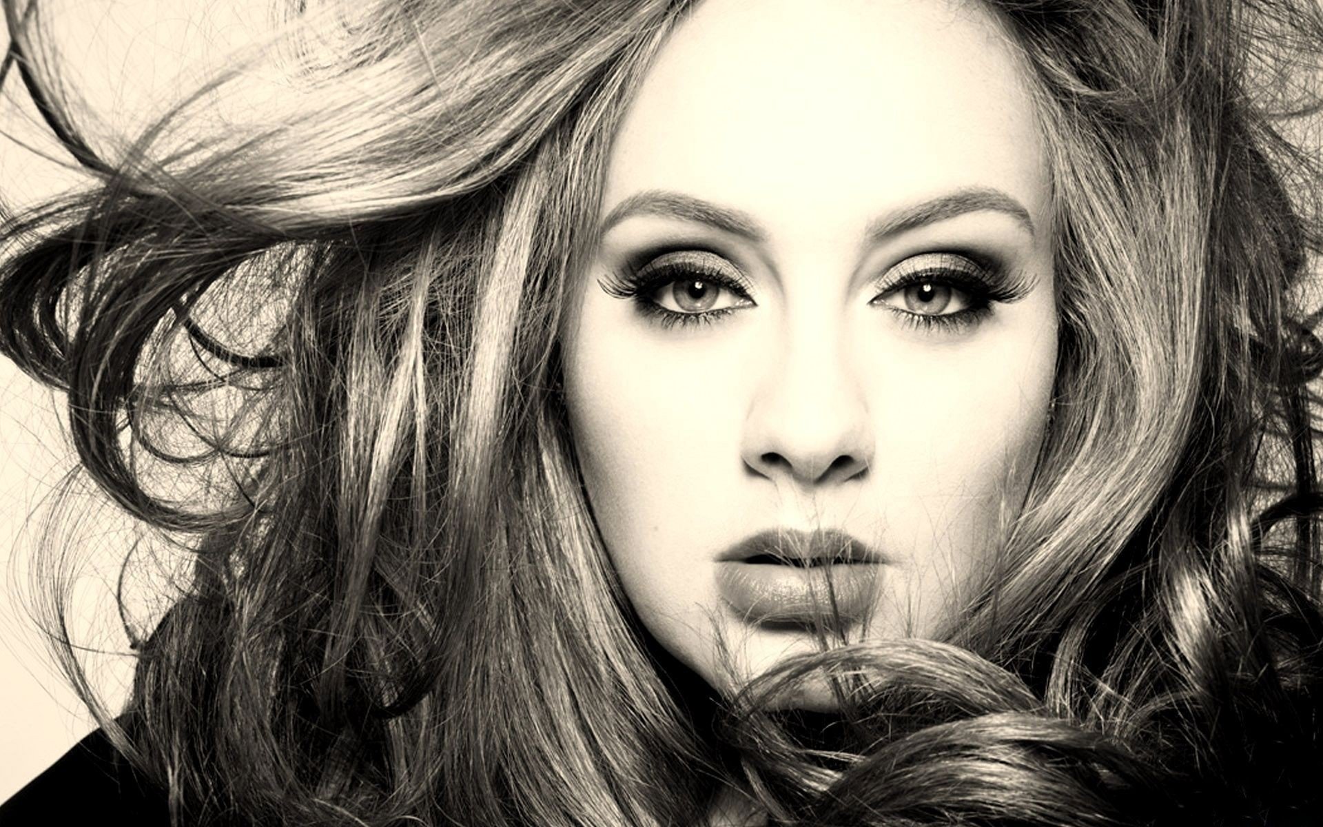 adele cantante chica cara celebridad cabello