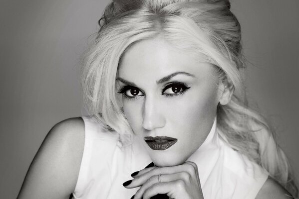 La chanteuse blonde Gwen Stefani