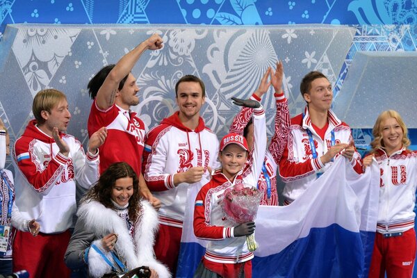 Russisches Eiskunstlaufteam