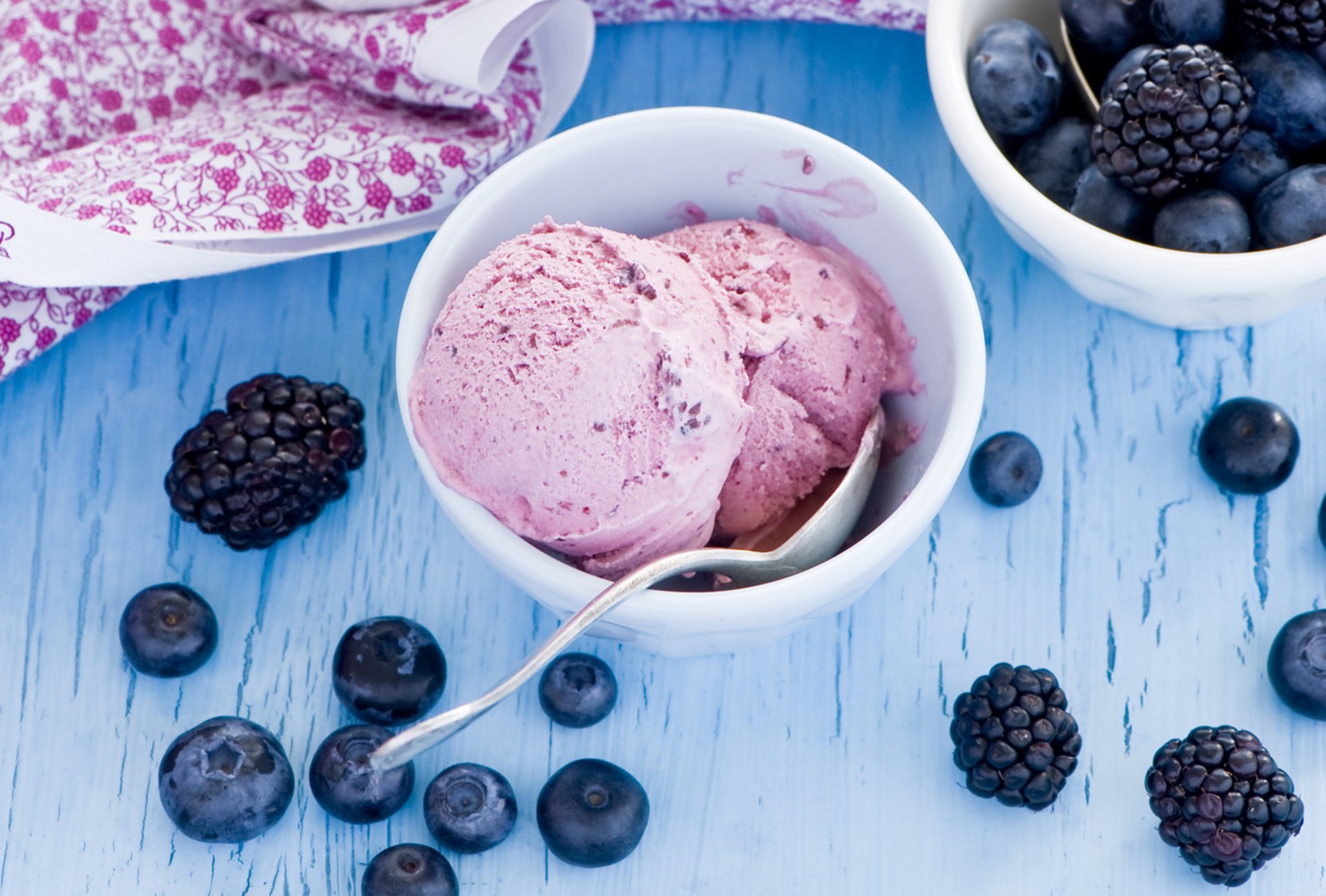 lebensmittel blaubeeren eis dessert süße beeren