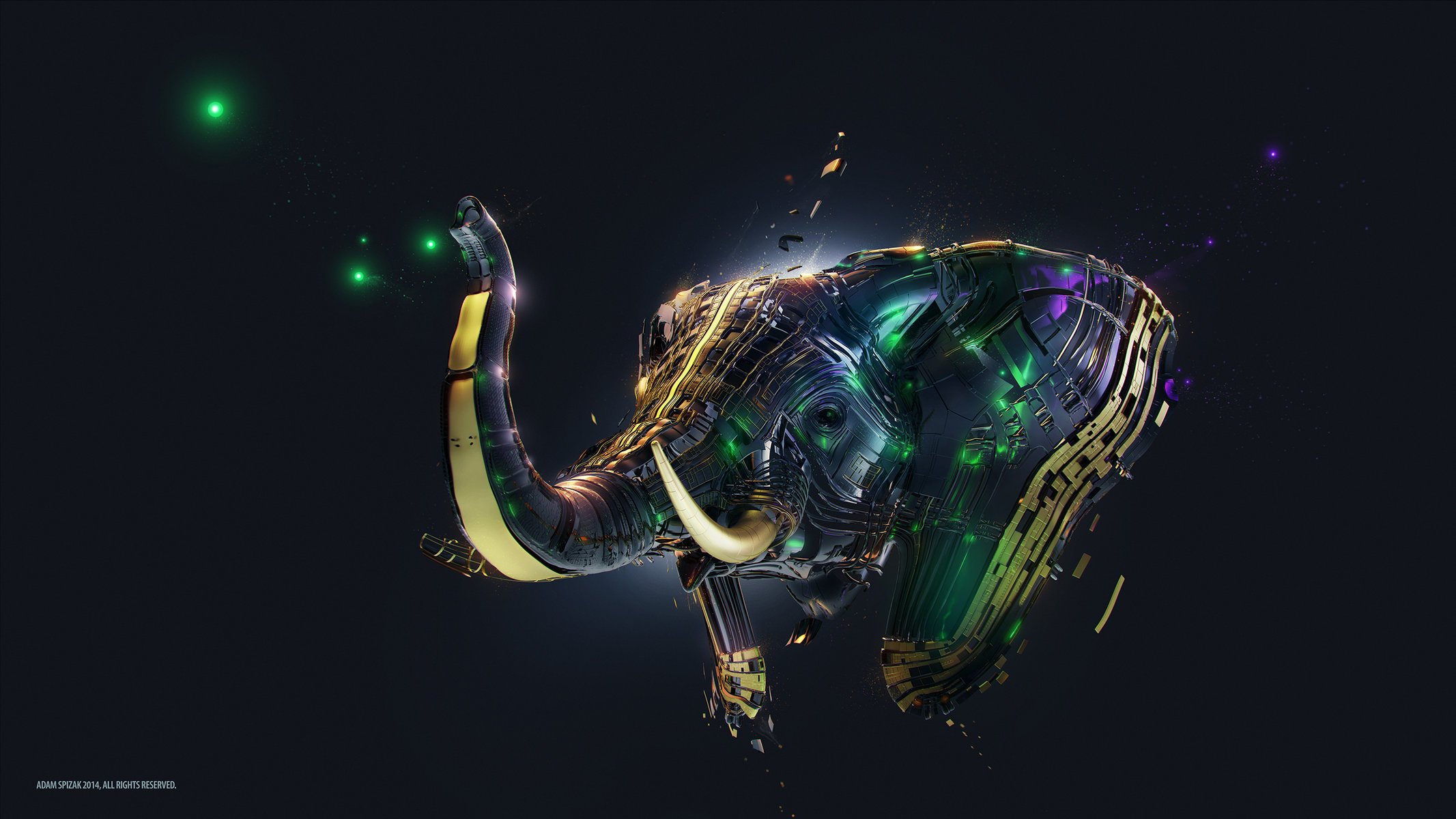 elephant graphics 3d