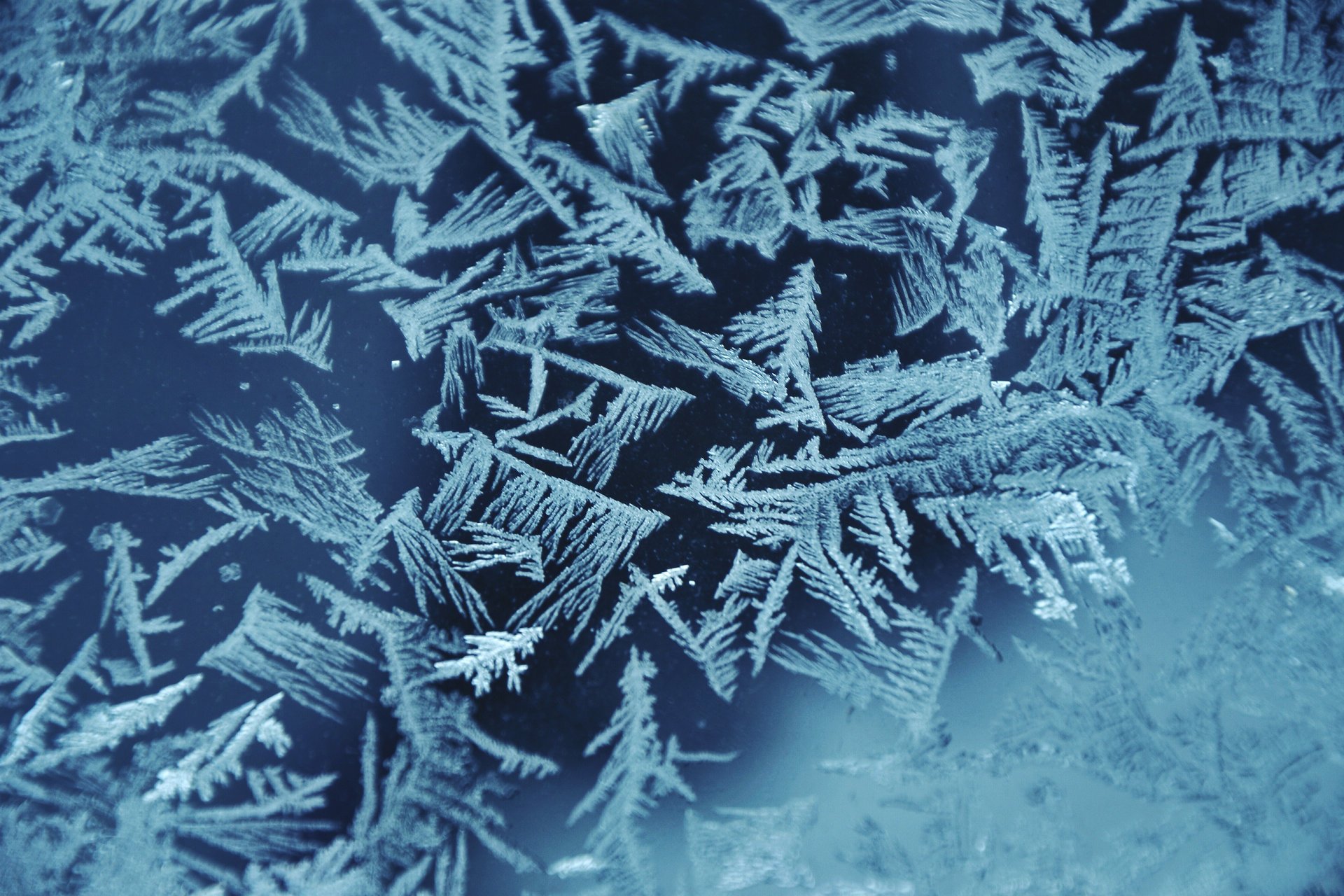 now the pattern on the window pattern ice glass snowflakes frost