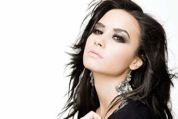 American singer Demi Lovato
