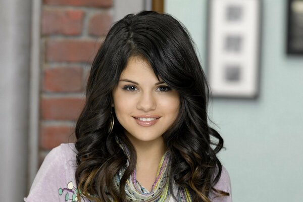 Charming actress and singer Selena Gomez