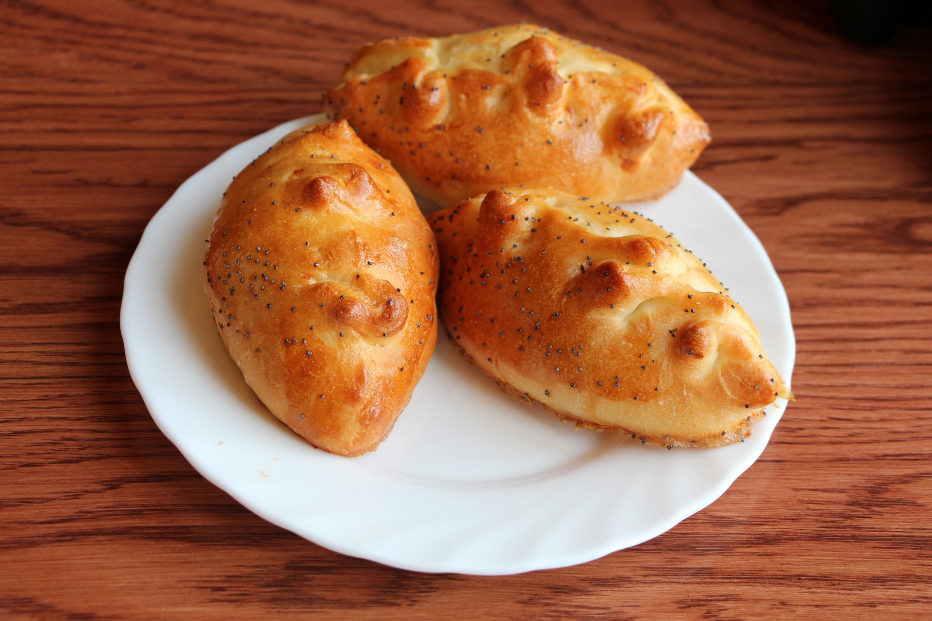 comida pasteles bollos amapola dulce