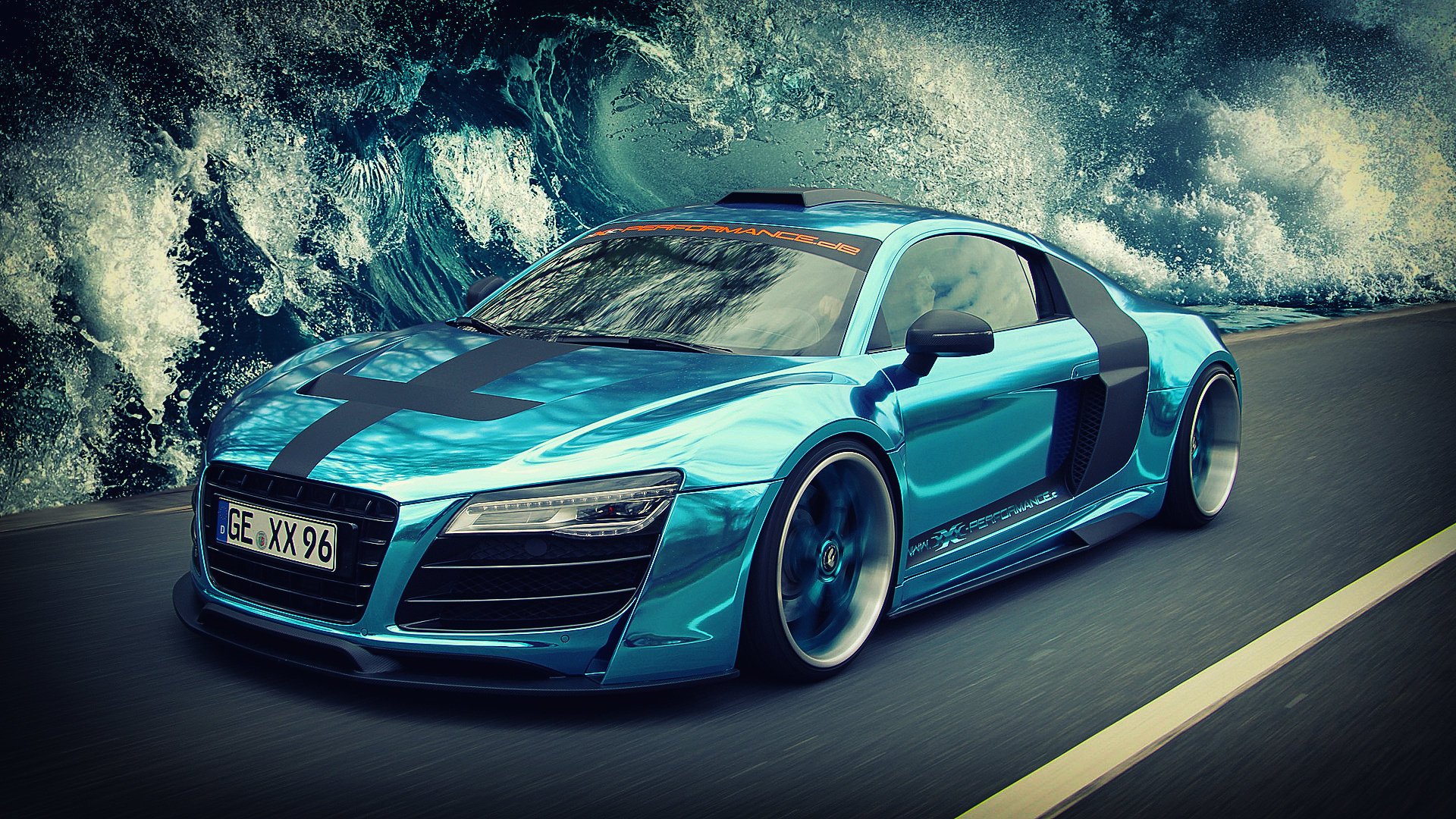 arte audi mare velocità onda audi mare velocità arte onda