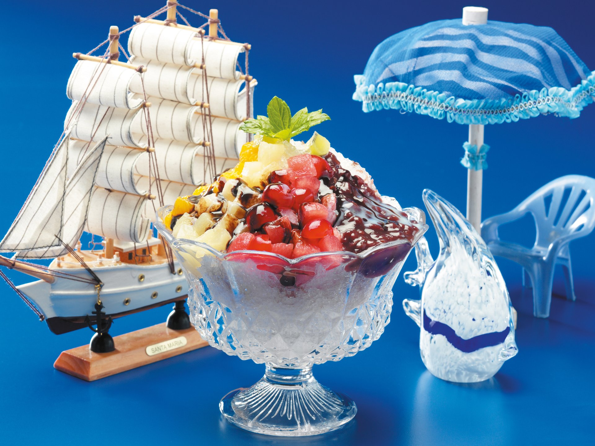 dessert souvenirs segelboot