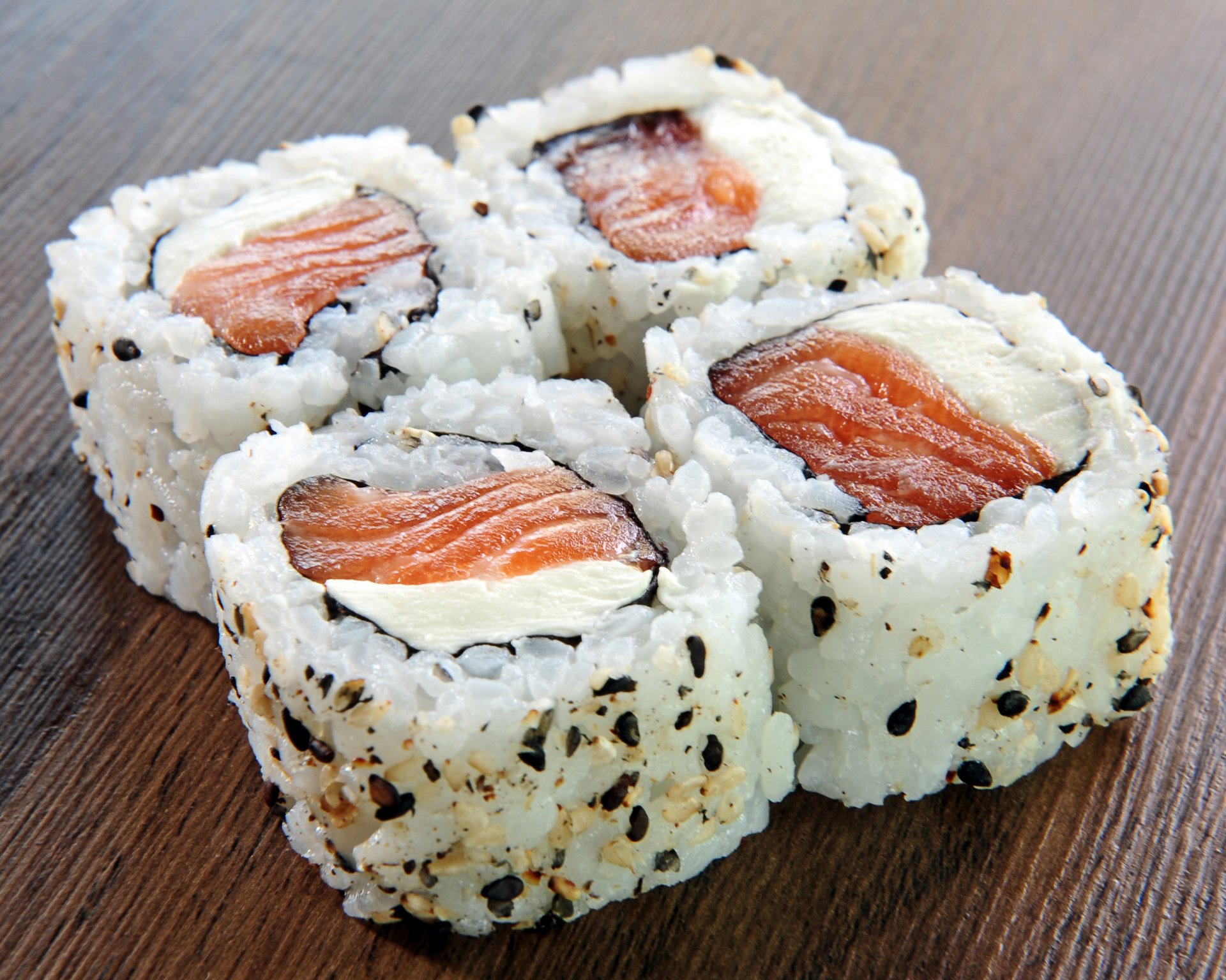 japanisches essen fisch sushi sesam sesam