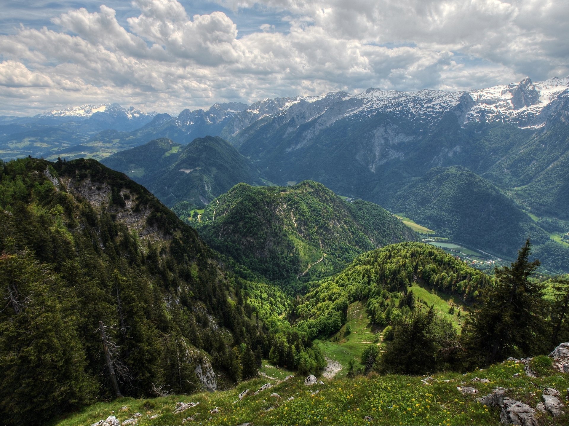 austria montañas naturaleza