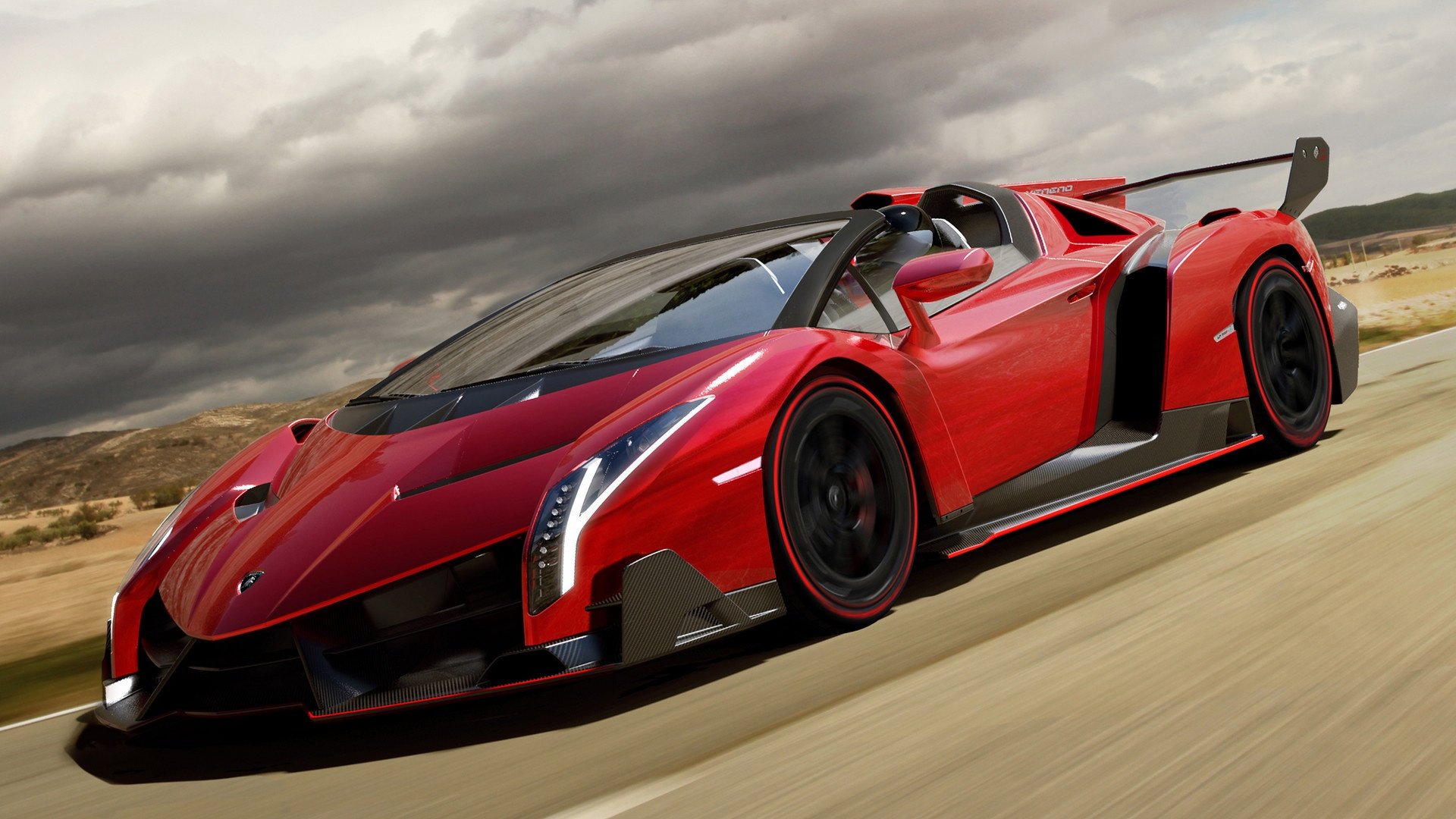 supercar velocità lamborghini rosso pista