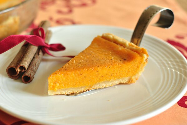 Torta di zucca gialla di Charlotte