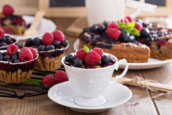 Kuchen, Obstkuchen zum Frühstück