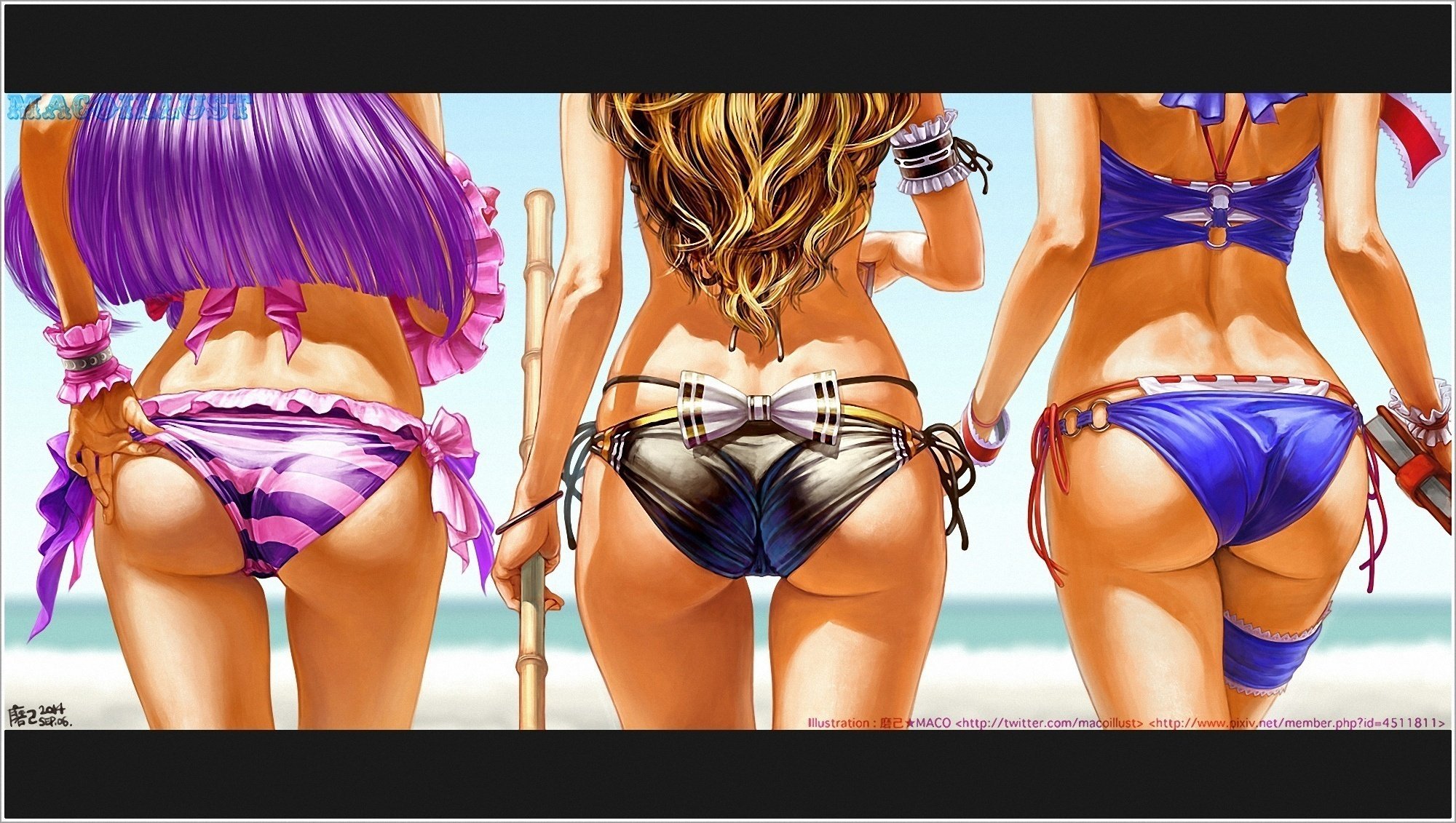 chicas anime chicas piernas culo