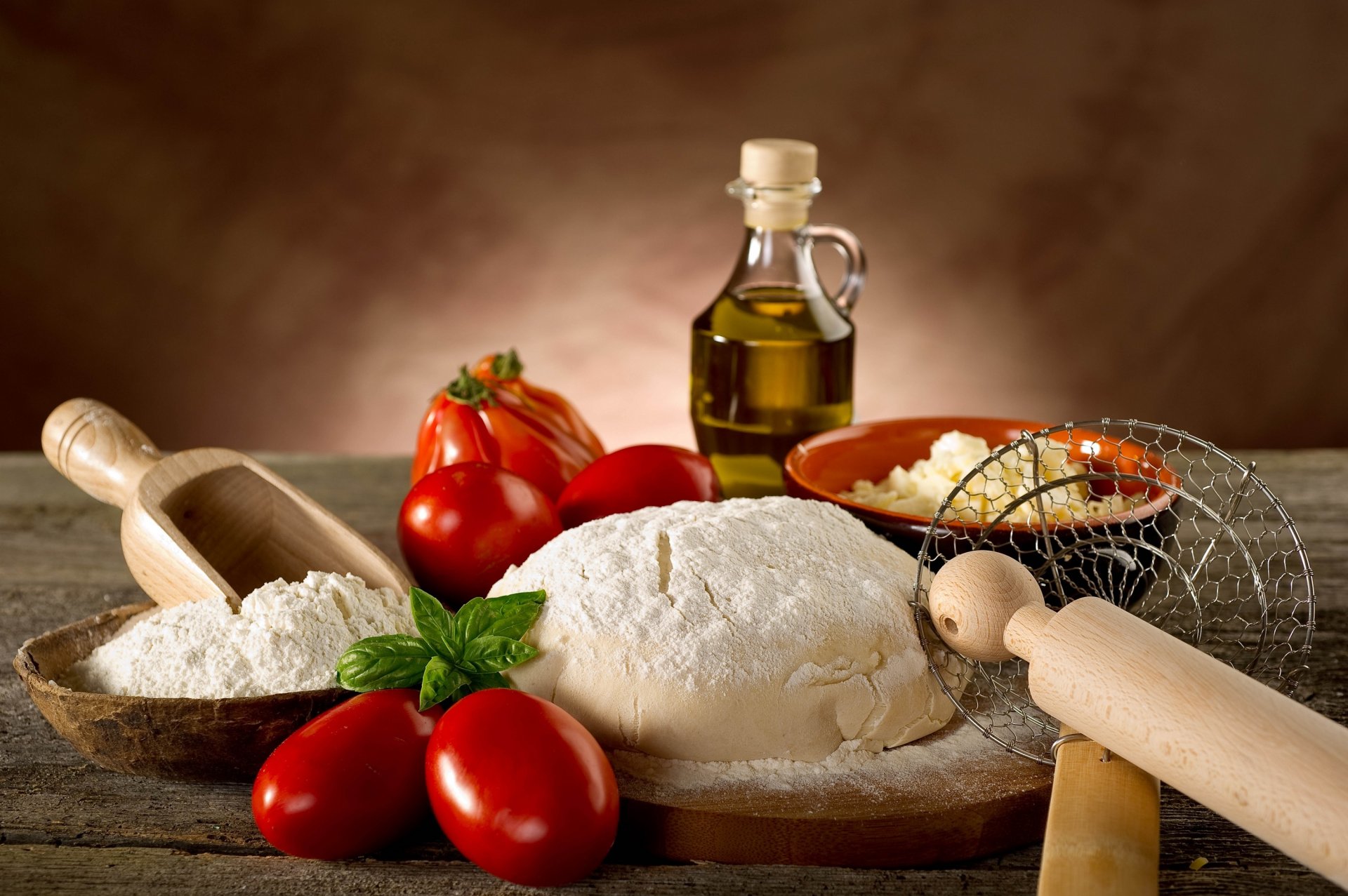 pane pasta farina pomodori burro