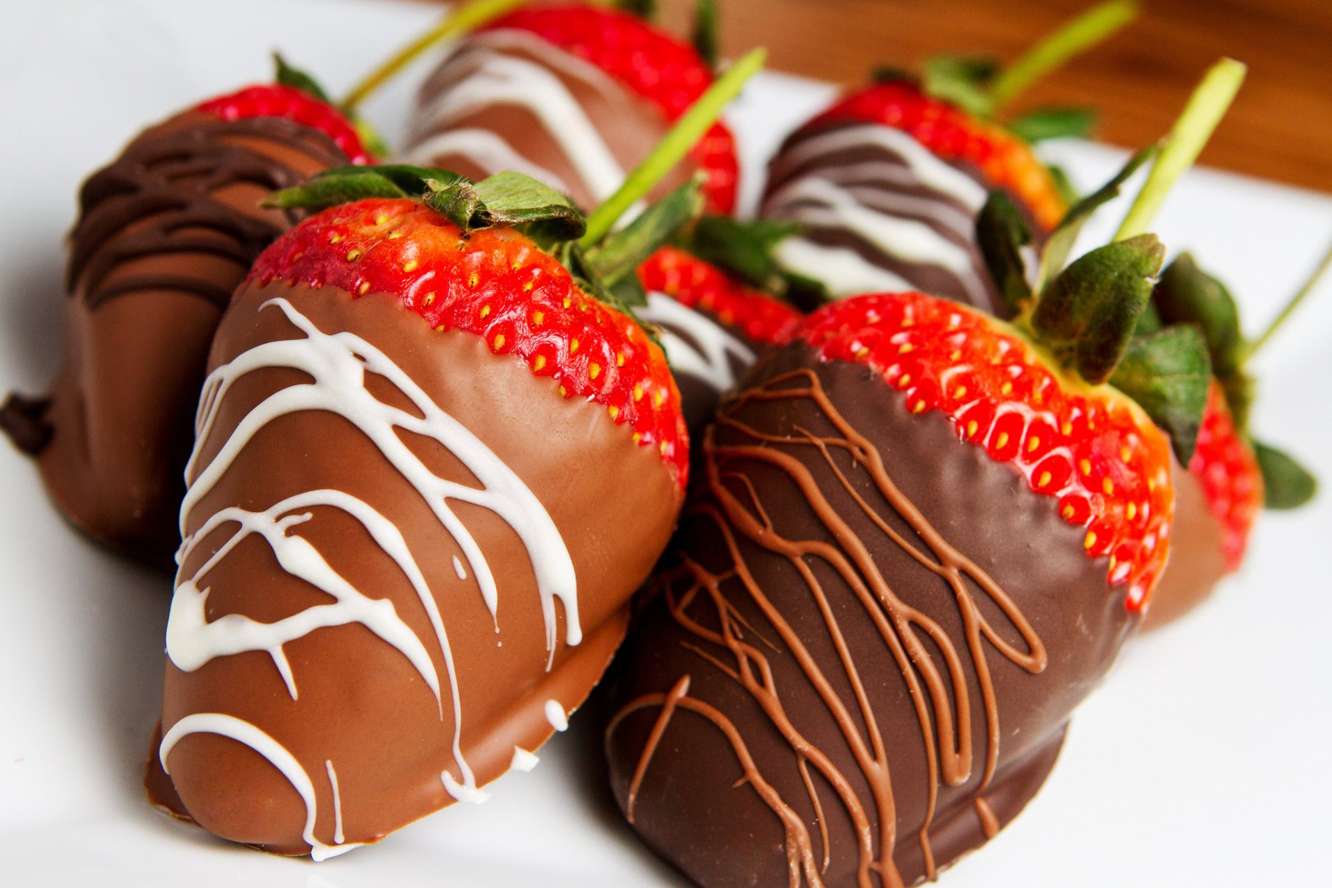 fraise chocolat fraise au chocolat baies gros plan