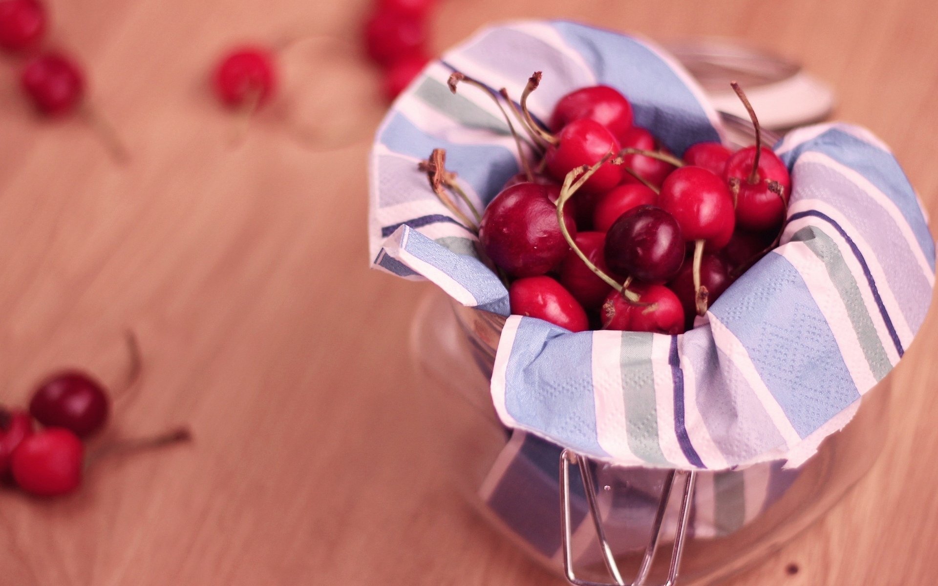 food berry cherry red background sweet wafer raspberry wallpaper widescreen full screen hd wallpapers fullscreen