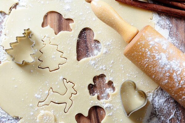 Formine per biscotti di Capodanno