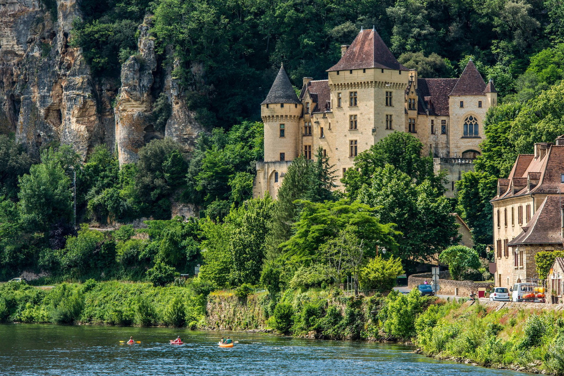 chateau de la mallantrie francia castillo costa roca