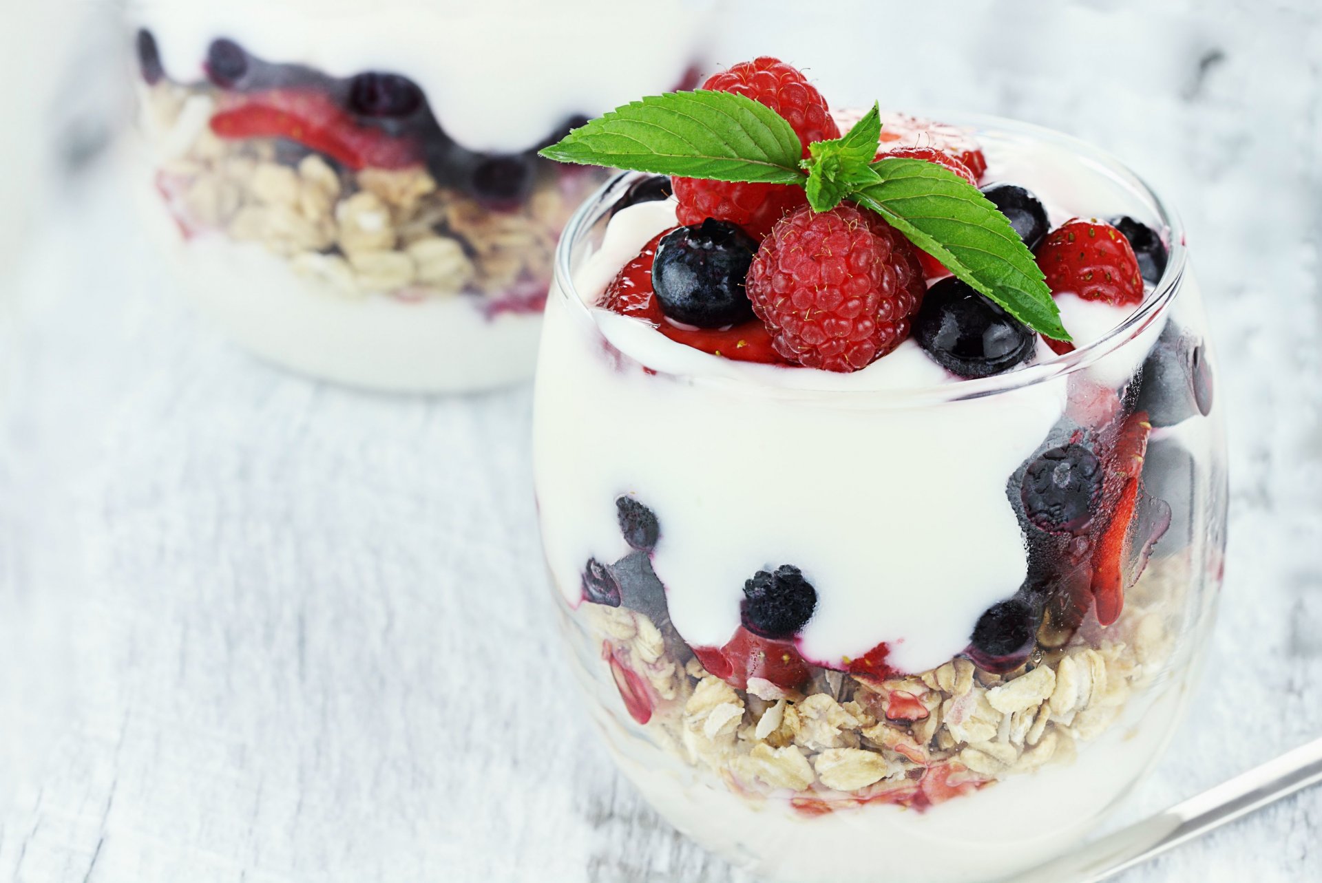 essen beere beeren müsli müsli flocken heidelbeere himbeere blatt hintergrund tapete widescreen vollbild widescreen widescreen