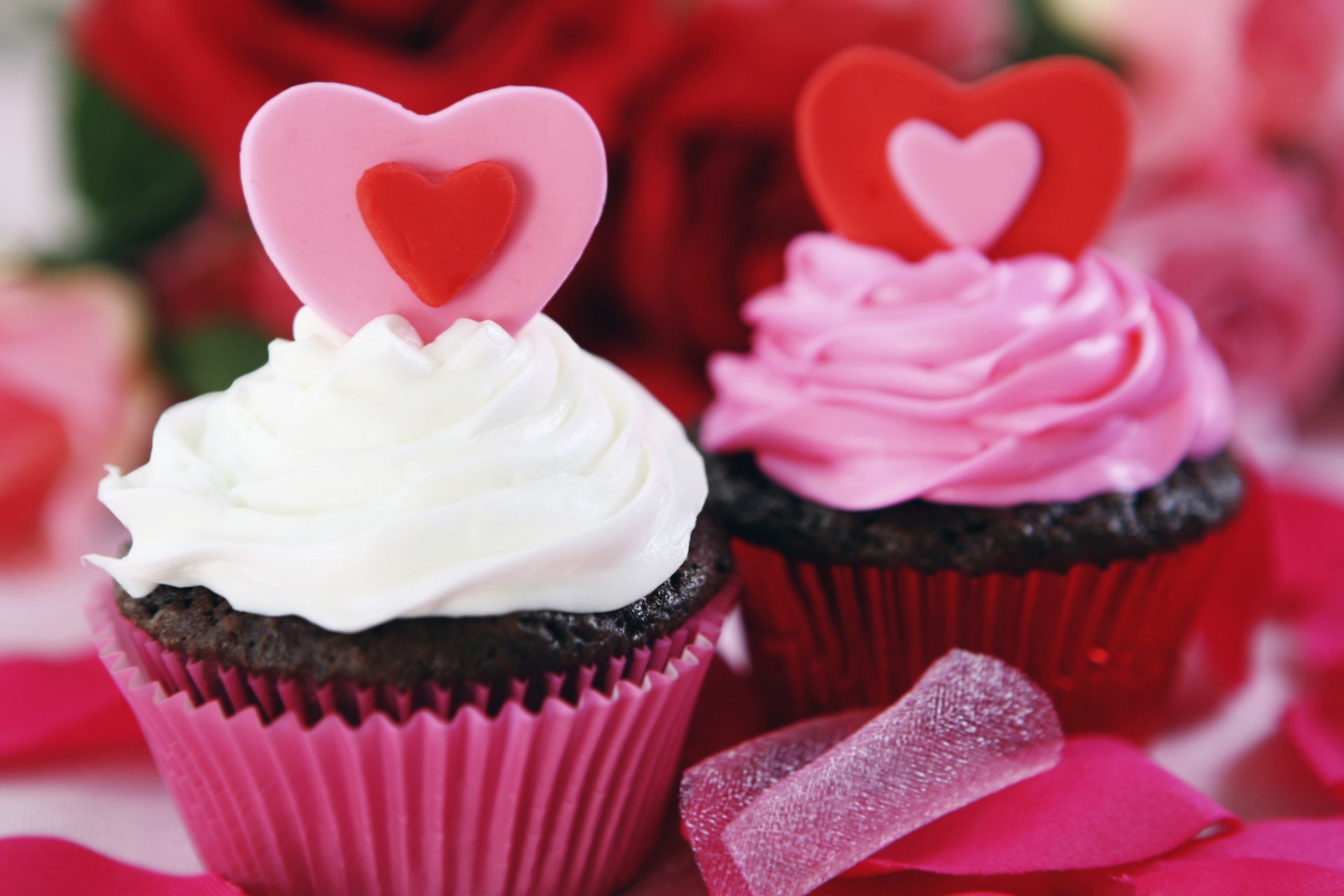 cake cupcake cream food sweet dessert heart decoration