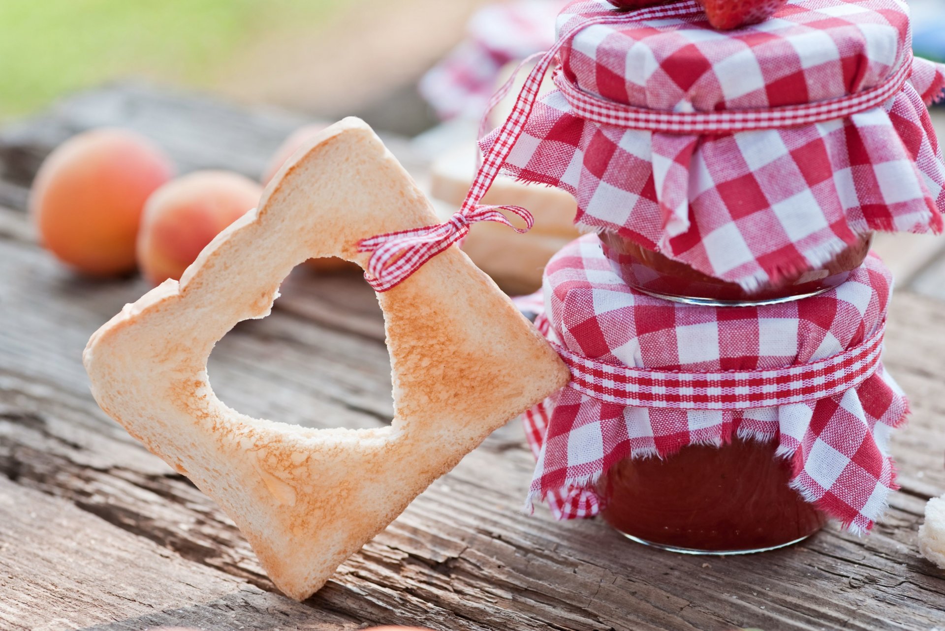 cibo pane marmellata marmellata cuore cuore sfondo carta da parati widescreen schermo intero widescreen widescreen