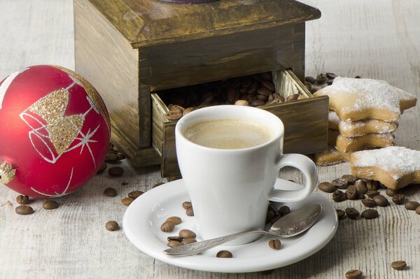 Coffee and cookies for the new year