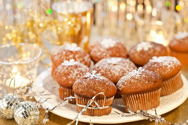 Délicieux cupcakes pour la fête