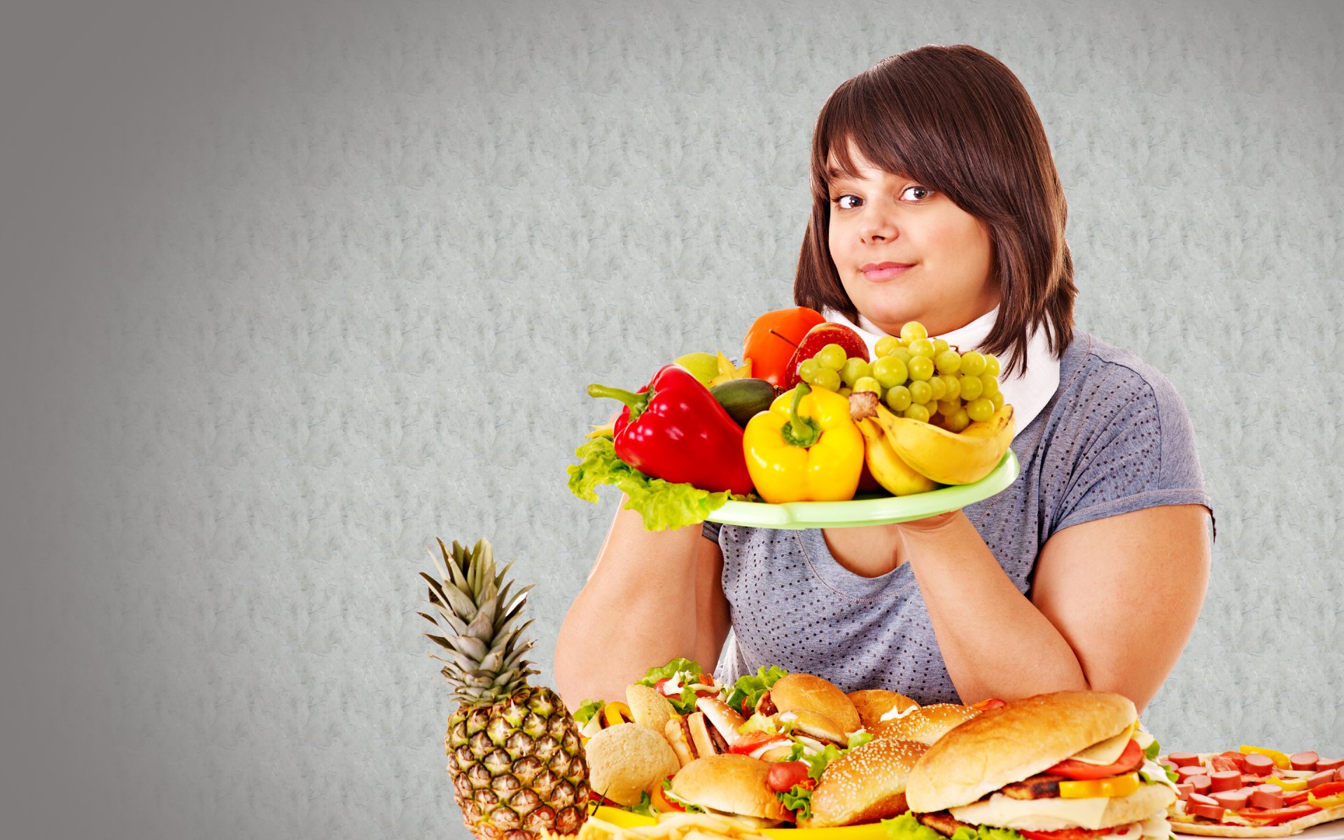 ananas pfeffer trauben bananen apfel wurst