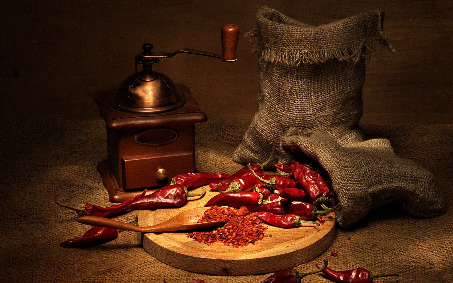 red chile pepper bag