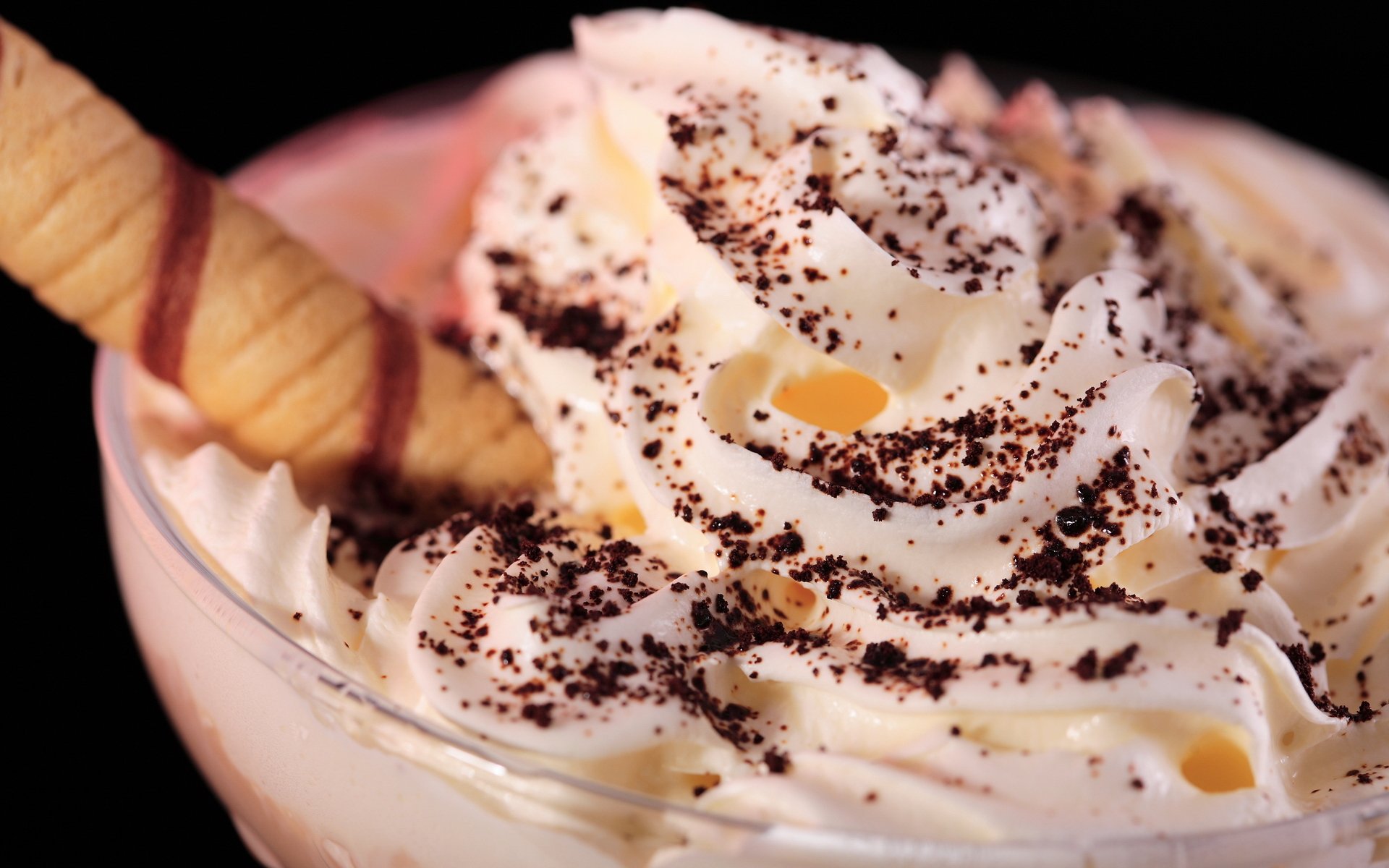 comida dulce tapas palo crema crema helado pastel chocolate taza