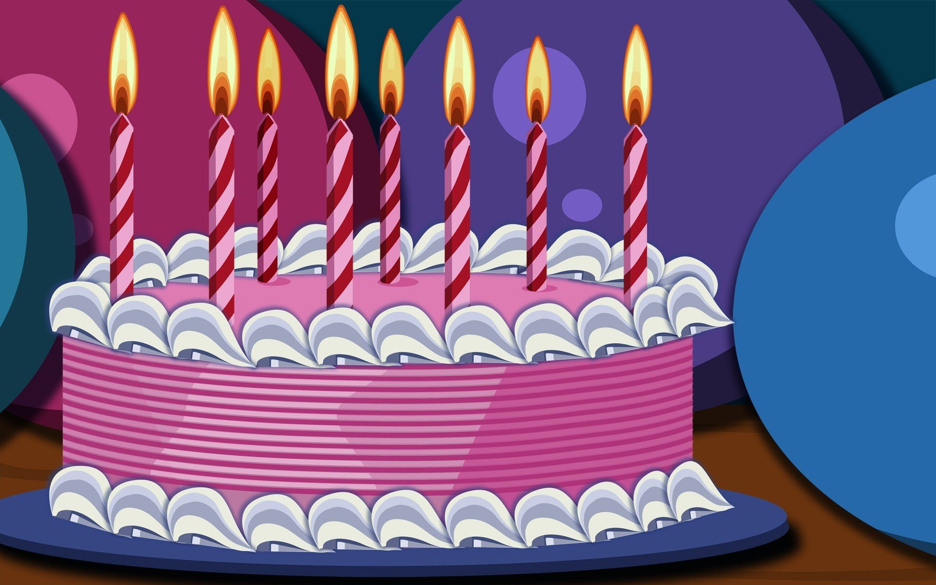 food sweet cake dessert cake candles birthday pink