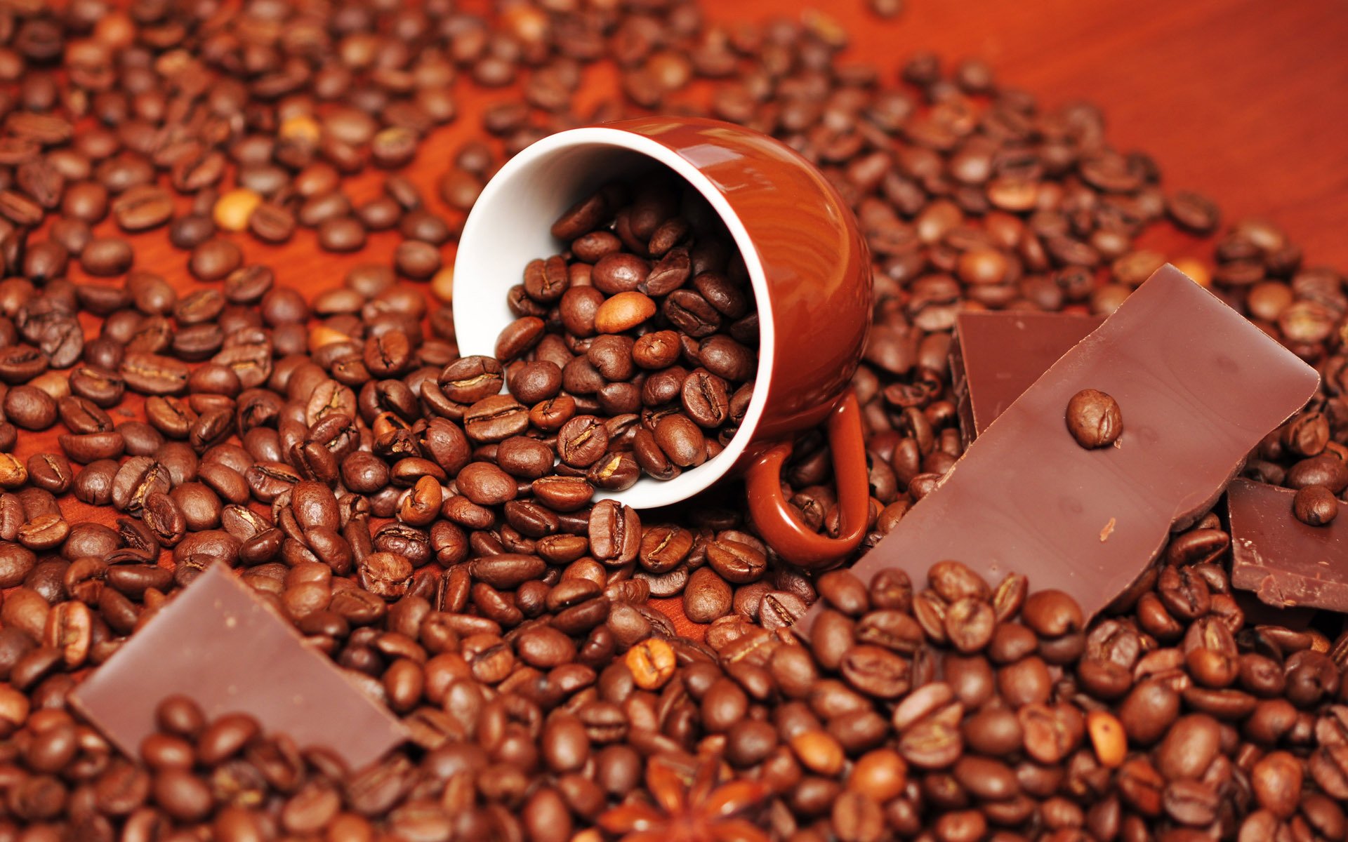 caffè cereali tazza cioccolato delizioso