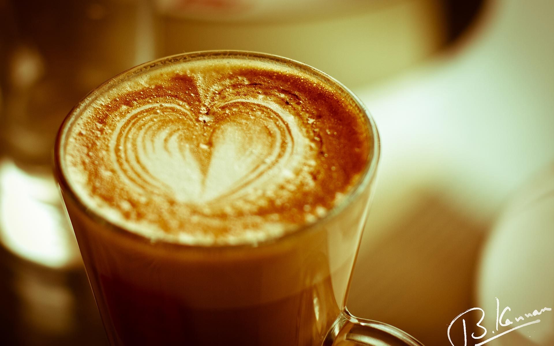 caffè cuore tazza