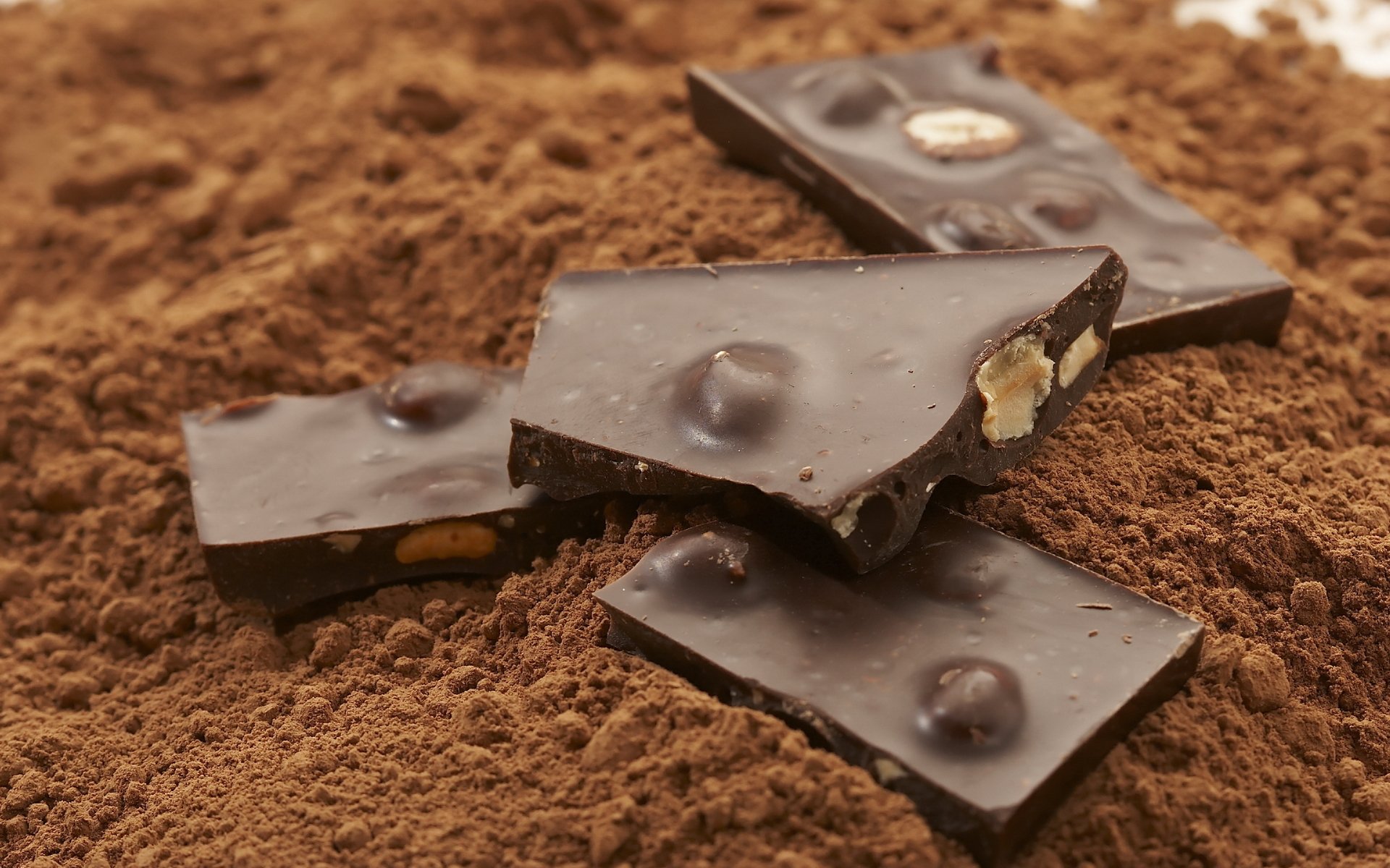 cioccolato cacao noci dolce dessert noci 1920x1200