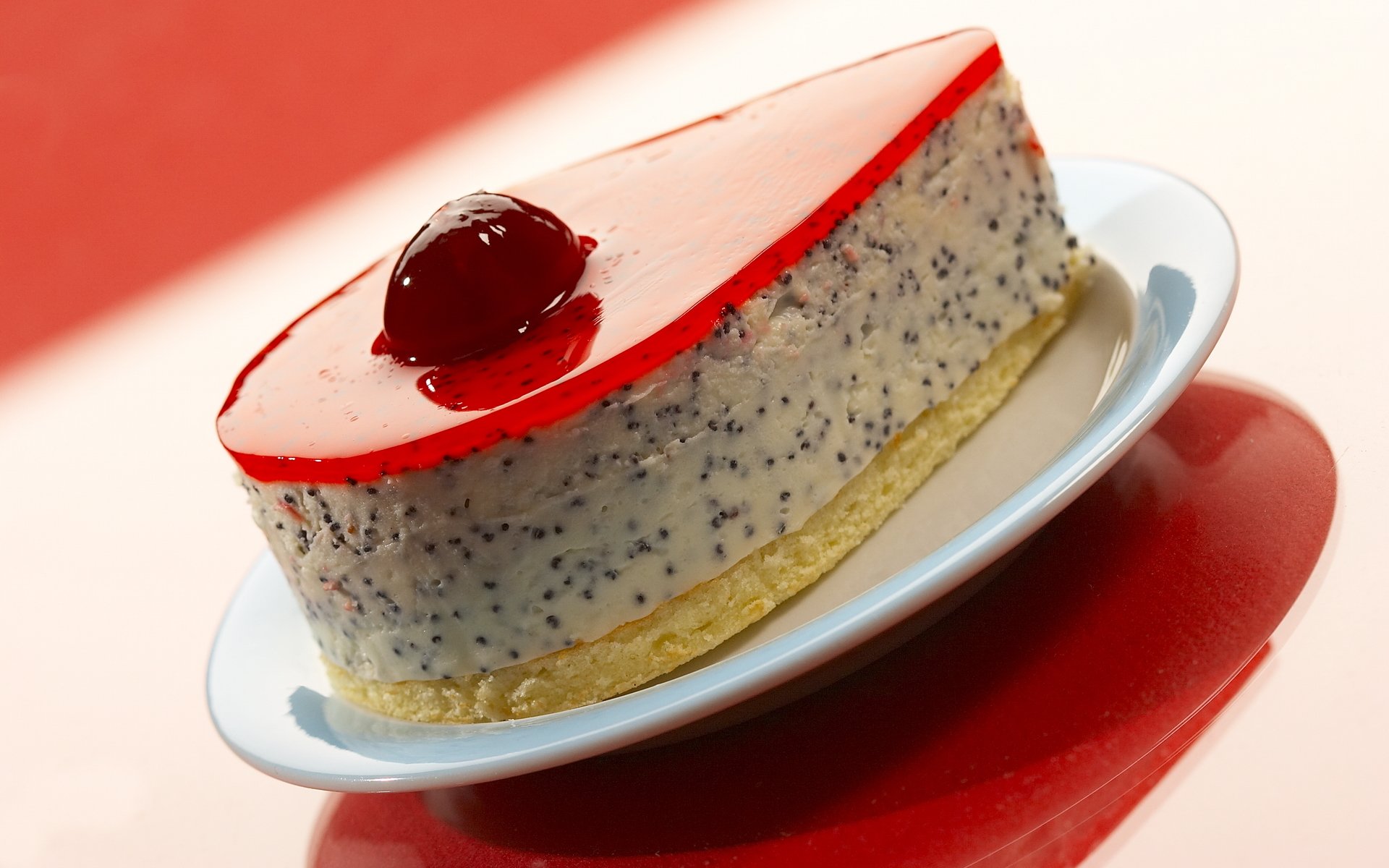 pezzo torta gelatina
