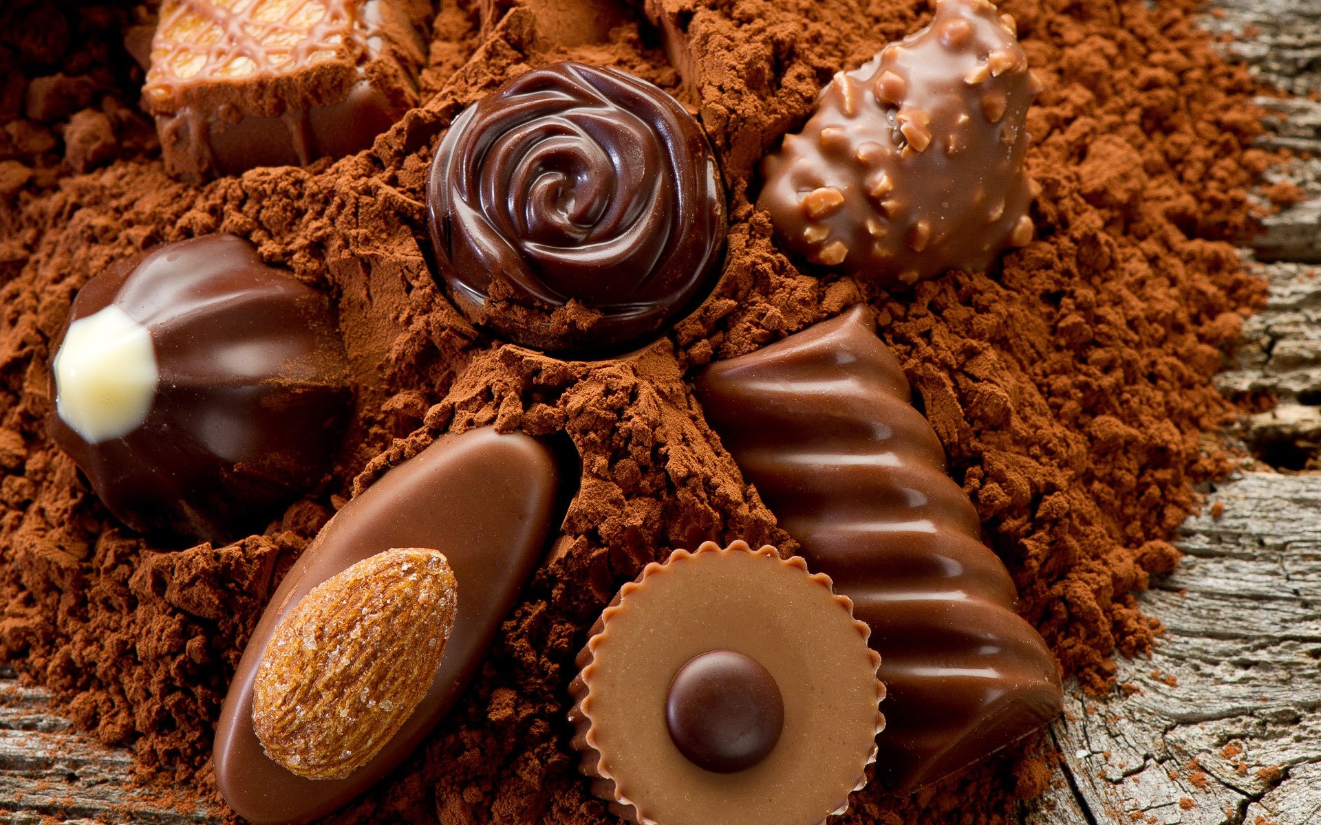 food sweet dessert candy chocolate cocoa nuts food nuts 1920x1200