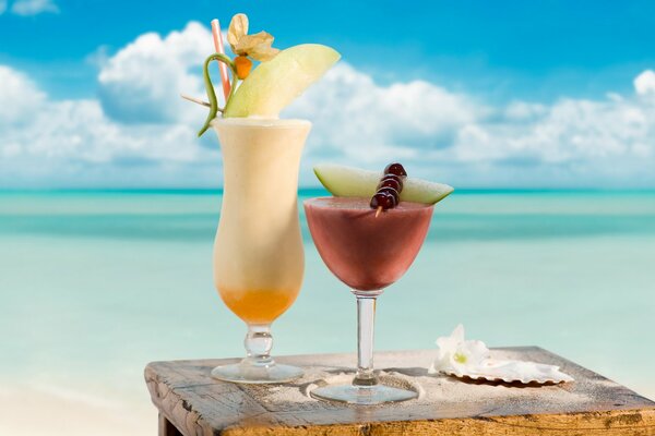 Relax al mare con cocktail rilassanti
