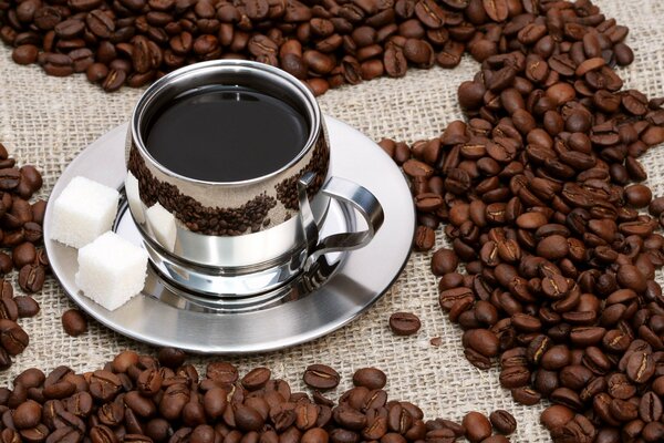 Caffè caldo bella figura
