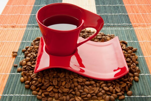 La bevanda preferita di molti è il caffè