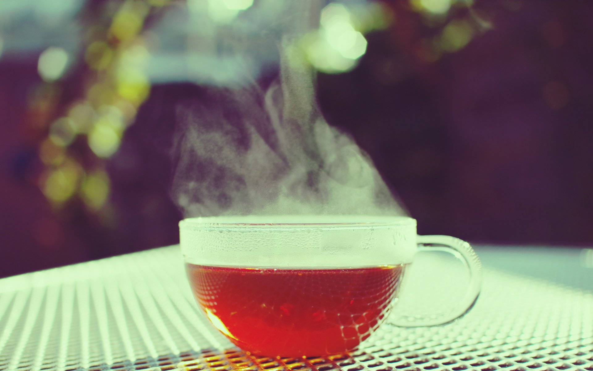 foto farben verarbeitung tisch tasse heiß tee hintergrund tapete