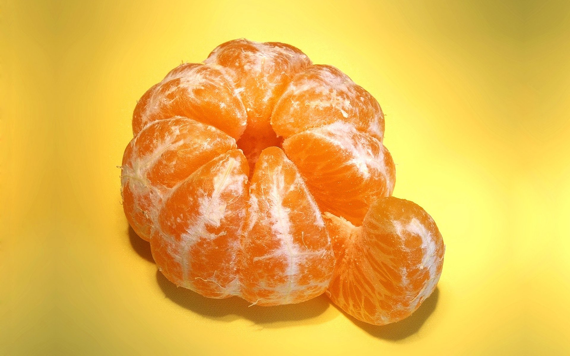 mandarine fruit macro tranche de mandarine