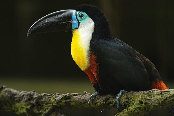 Photo Toucan sur une branche