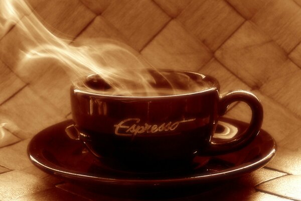 A cup of coffee in the morning invigorates